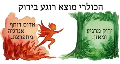 איזון הכולרי באמצעות הירוק